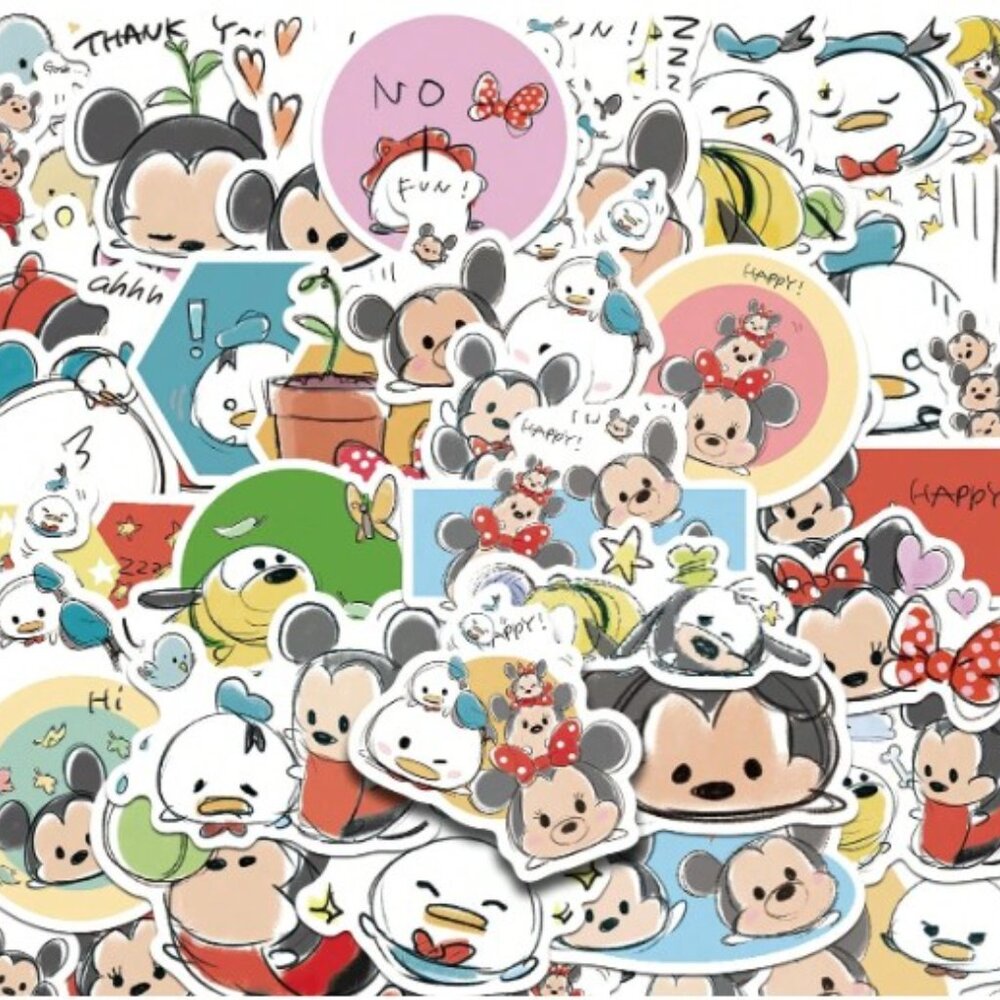 DISNEY Tsum Tsum Stickers (20‎ Piece) SO SO SO CUTE! - Picture 11 of 13